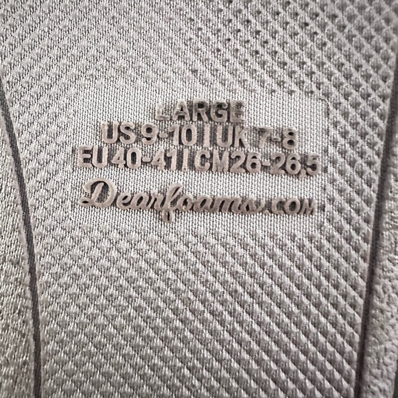 NWOT Dearfoam slippers - Picture 6 of 7